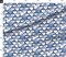 Cat Noodle Large Navy White Cute Cats Kawaii Pets Japanese Novelty Pet Blue Custom Printed Fabric by Spoonflower Various Fabrics by the Yard or Fat Quarter